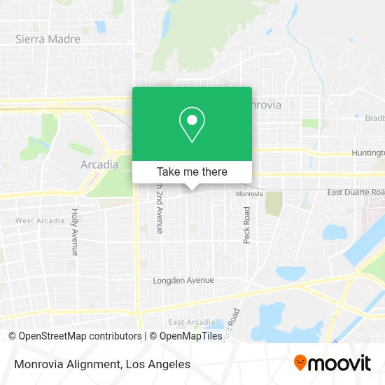 Monrovia Alignment map