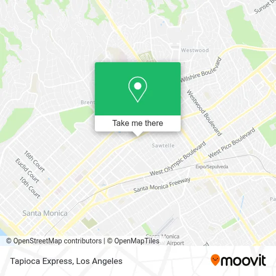 Tapioca Express map