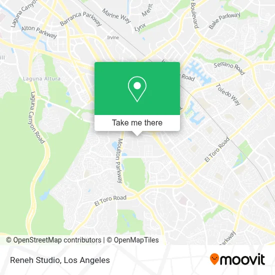 Reneh Studio map