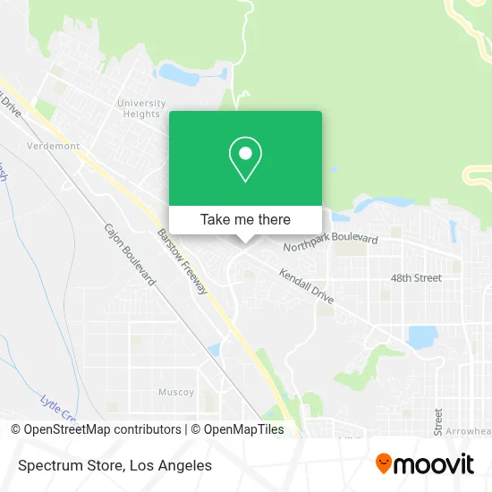 Spectrum Store map