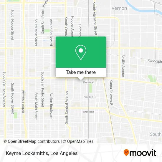 Keyme Locksmiths map