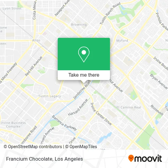 Francium Chocolate map