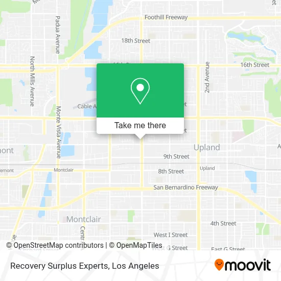 Recovery Surplus Experts map
