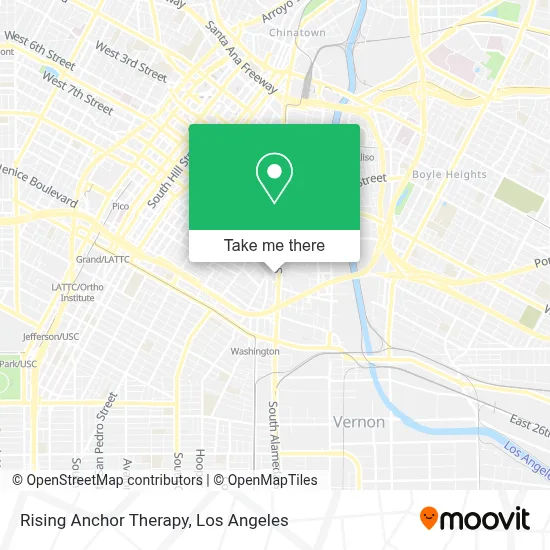 Rising Anchor Therapy map
