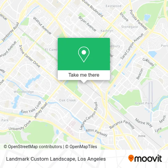 Landmark Custom Landscape map