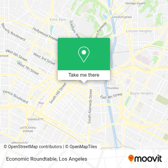 Economic Roundtable map