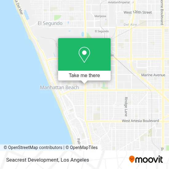 Seacrest Development map