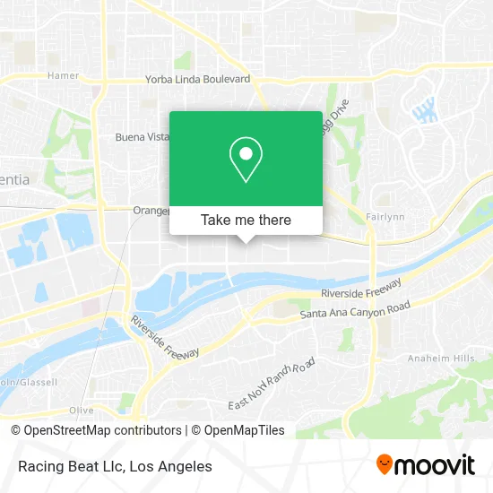 Racing Beat Llc map