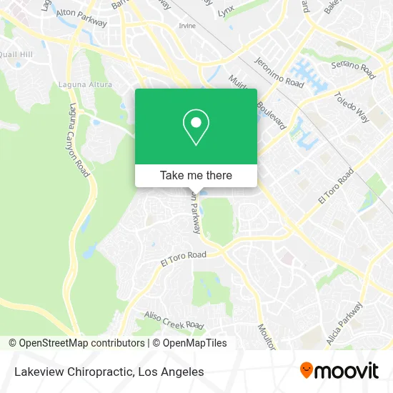 Lakeview Chiropractic map