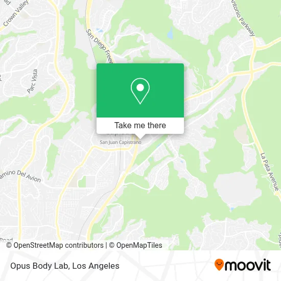 Opus Body Lab map