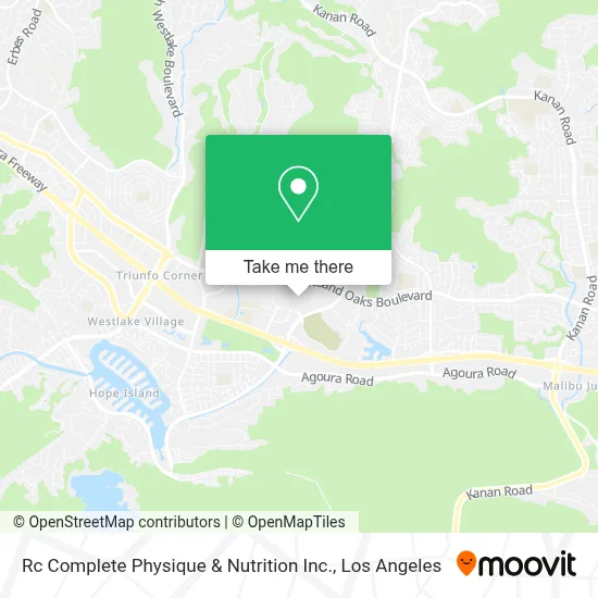 Rc Complete Physique & Nutrition Inc. map