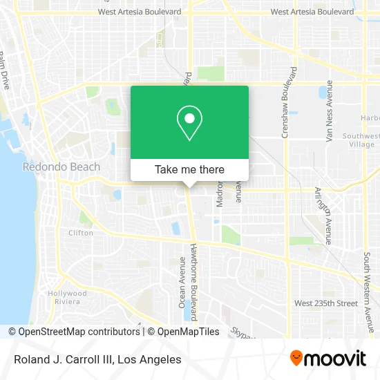 Roland J. Carroll III map