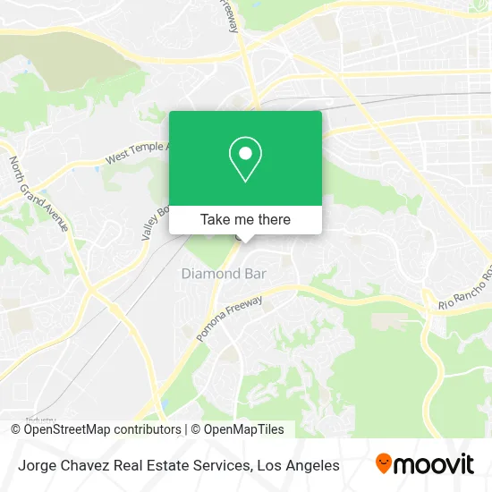 Jorge Chavez Real Estate Services map