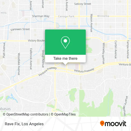 Rave Fix map