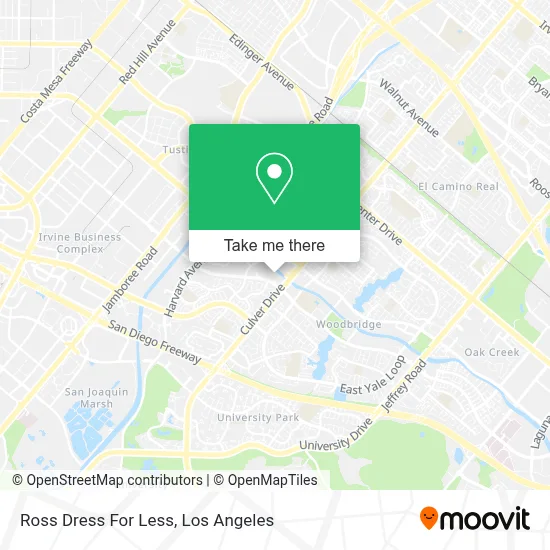 Ross Dress For Less map