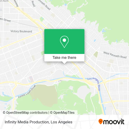 Infinity Media Production map