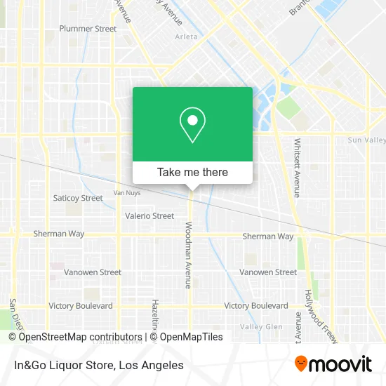In&Go Liquor Store map