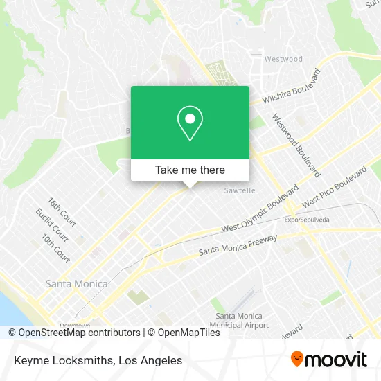 Keyme Locksmiths map
