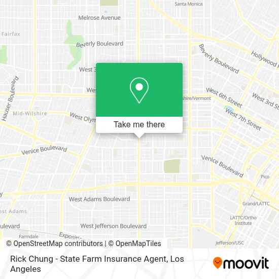Rick Chung - State Farm Insurance Agent map