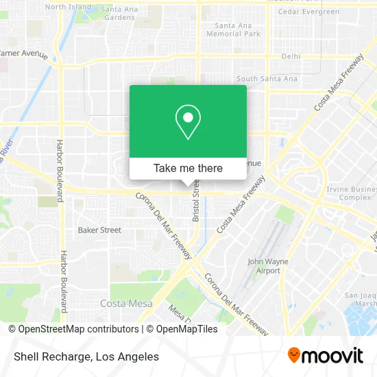 Shell Recharge map
