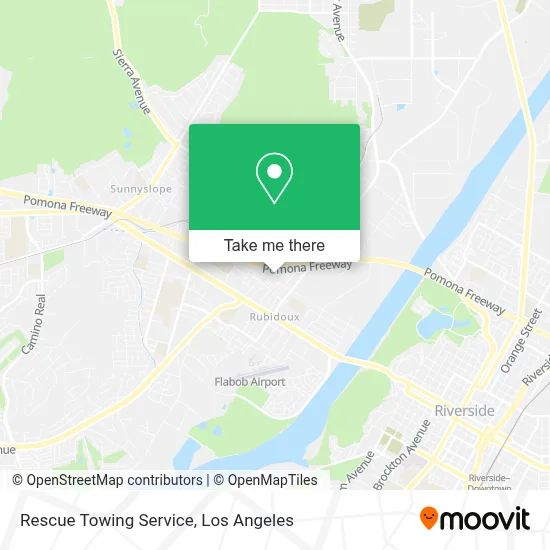 Rescue Towing Service map