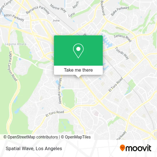 Spatial Wave map