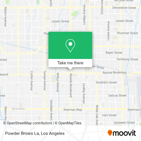 Powder Brows La map