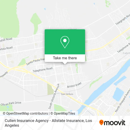 Cullen Insurance Agency - Allstate Insurance map