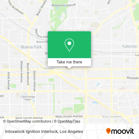 Intoxalock Ignition Interlock map