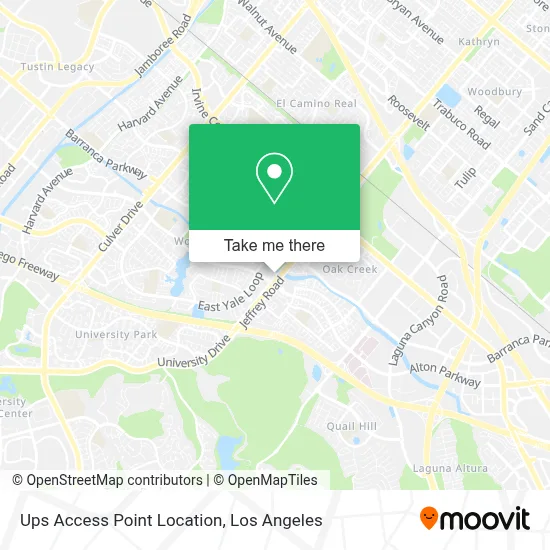 Ups Access Point Location map