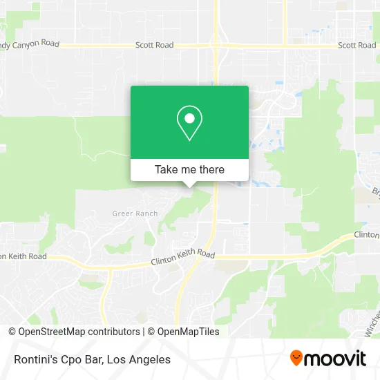 Rontini's Cpo Bar map