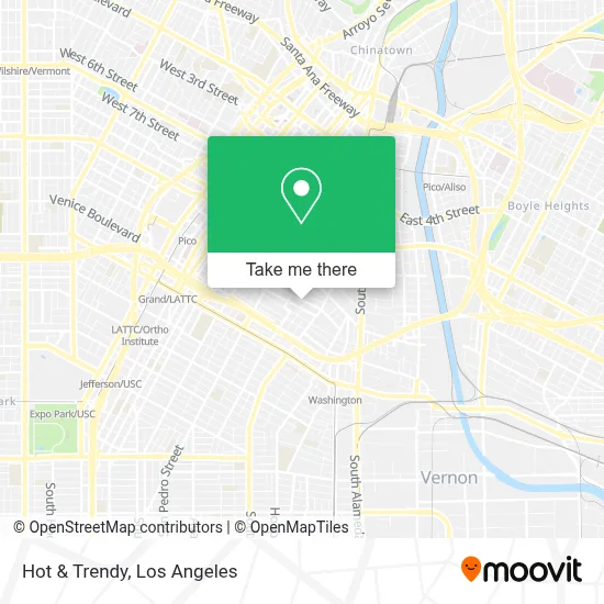 Hot & Trendy map