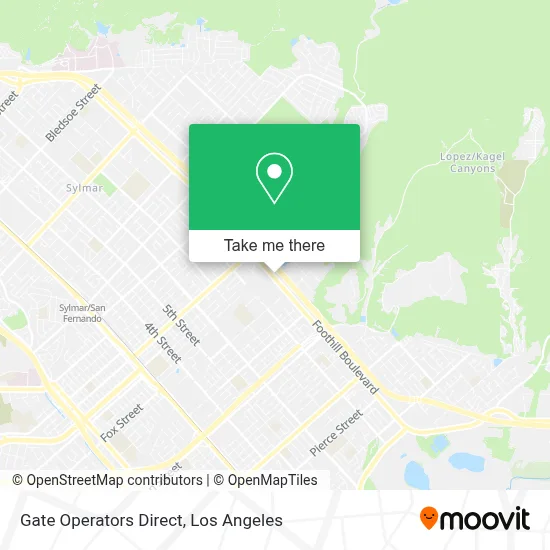 Gate Operators Direct map
