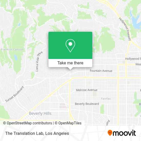 The Translation Lab map