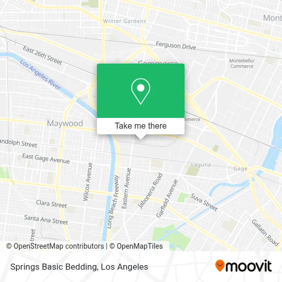 Springs Basic Bedding map