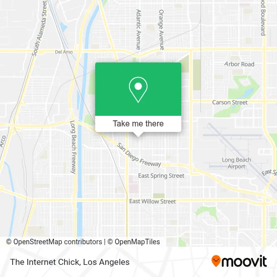 The Internet Chick map