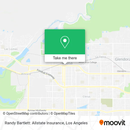 Randy Bartlett: Allstate Insurance map