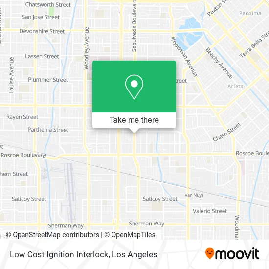 Low Cost Ignition Interlock map