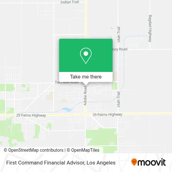 First Command Financial Advisor map