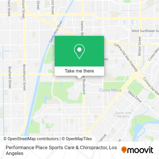 Performance Place Sports Care & Chiropractor map