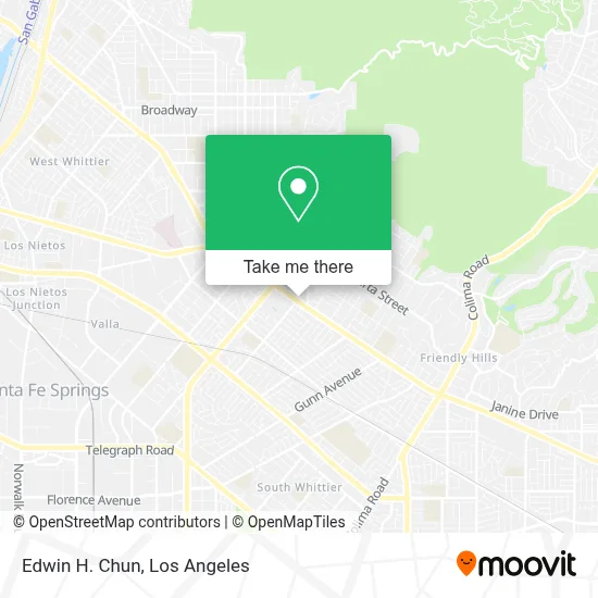 Edwin H. Chun map