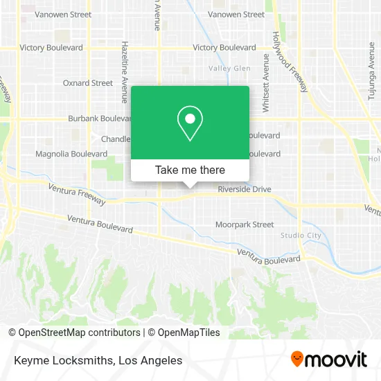 Keyme Locksmiths map