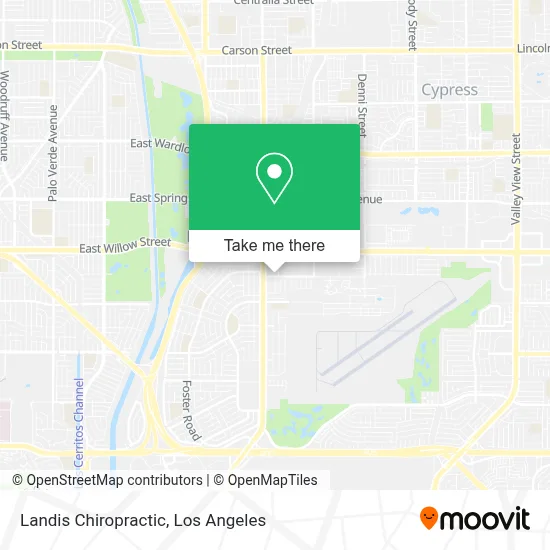 Landis Chiropractic map