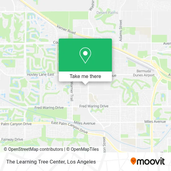 The Learning Tree Center map
