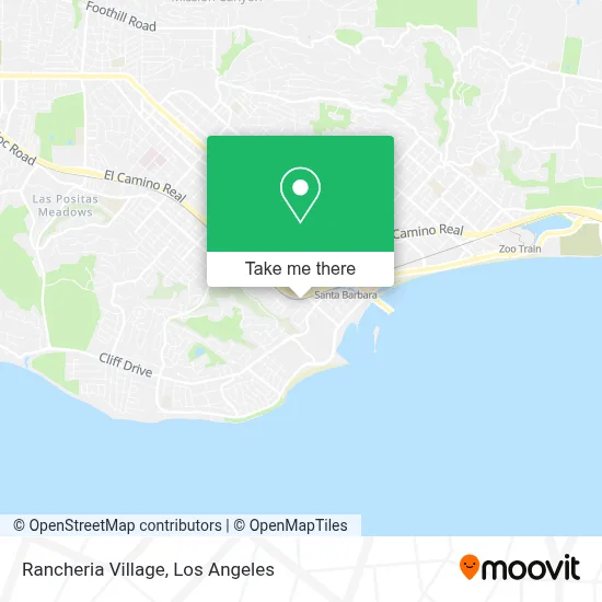 Rancheria Village map