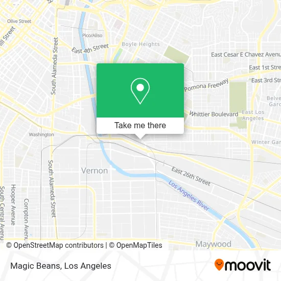 Magic Beans map