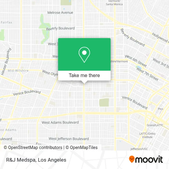 R&J Medspa map