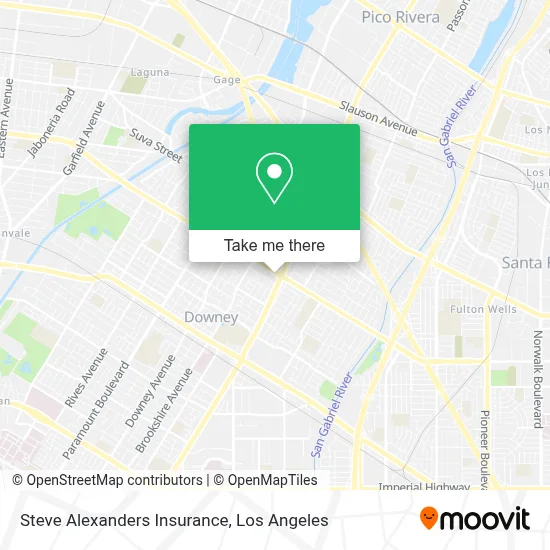 Steve Alexanders Insurance map