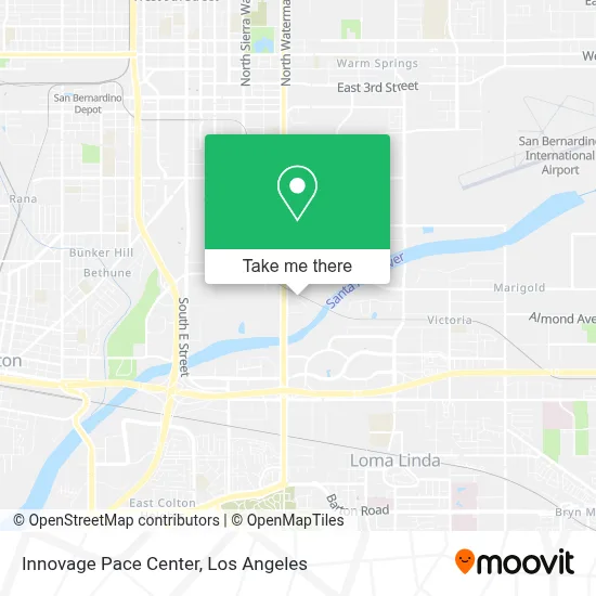 Innovage Pace Center map