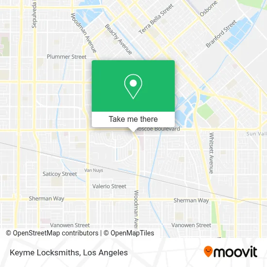Keyme Locksmiths map